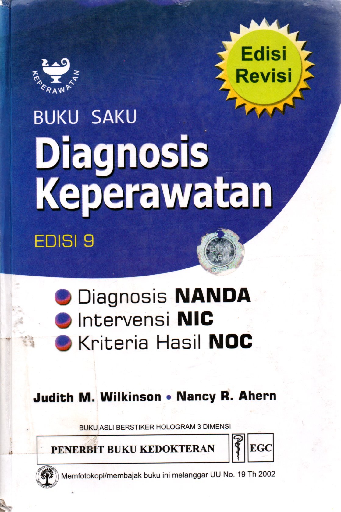 BUKU SAKU KEPERAWATAN NIC-NOC